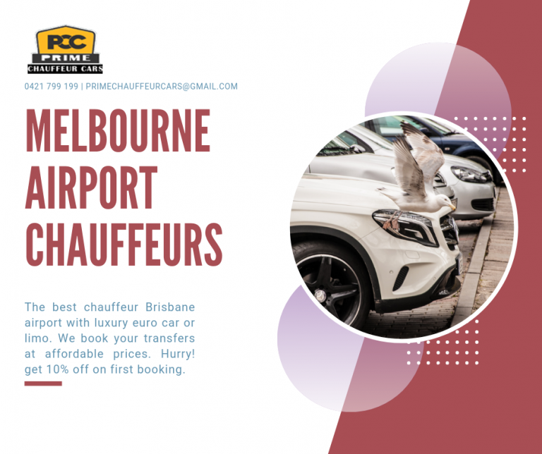 Melbourne Airport Chauffeurs 768x644