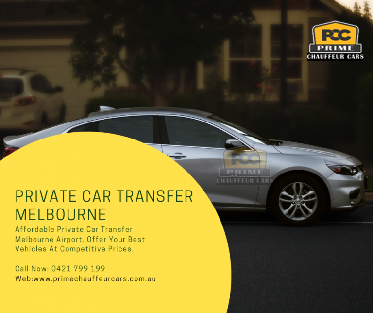 Private Car Transfer Melbourne 768x644
