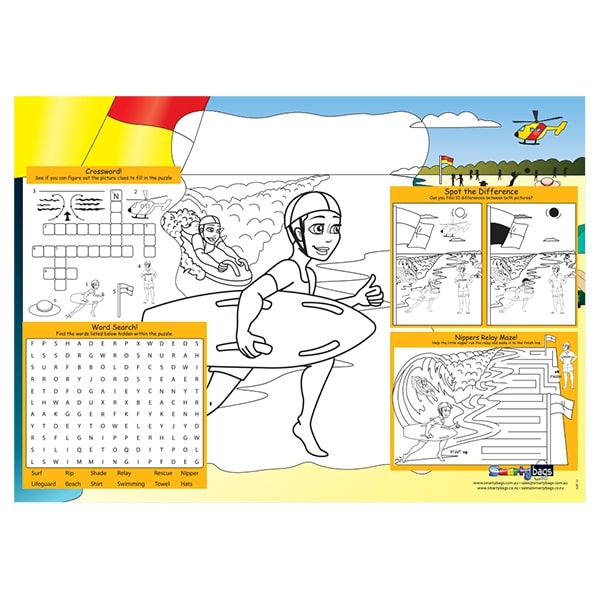 Surf Lifesaving Placemat