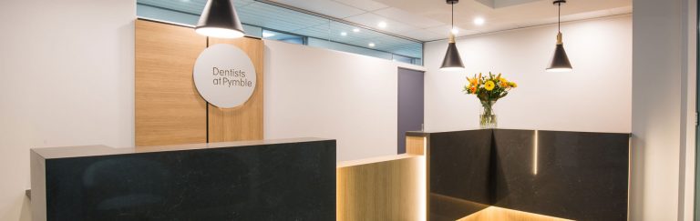 Dentists at Pymble Dental Office Comfortable and Great Ambiance Website Banner 768x243