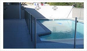 Semi Frameless Pool Fencing