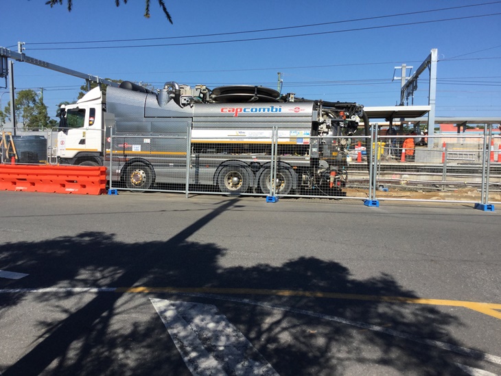 Aerial Drone brisbane Aussie Hydrovac Services