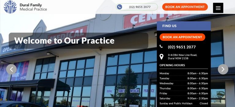 Dural Family Medical Practice Medical Centre in Dural Dural Doctor 768x351