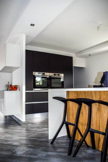 Modern sleek and streamlined