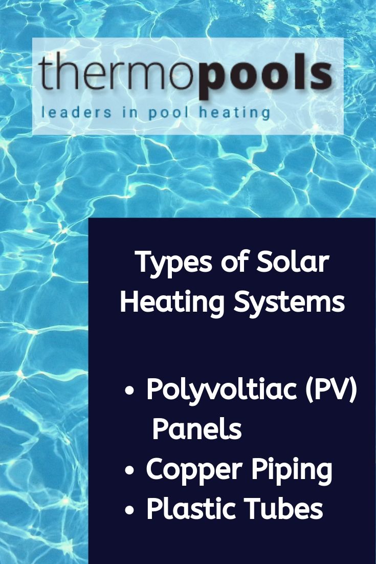 Types of Solar Heating Systems