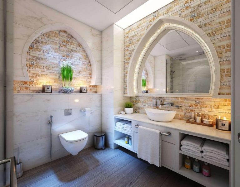 bathroom cabinet candles 768x600