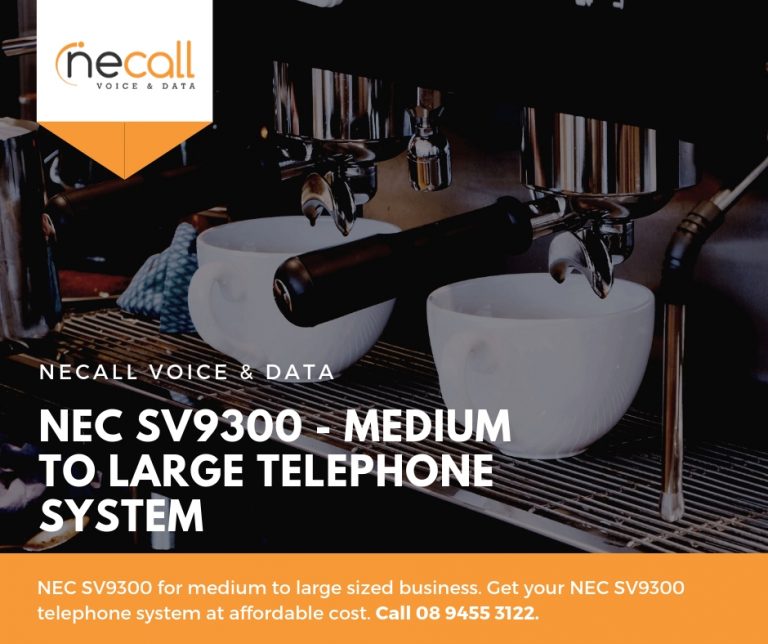 NEC SV9300 Medium to Large Telephone System 768x644