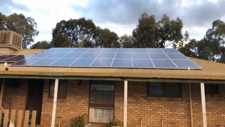 Solar panel installation by bright source 6 768x432