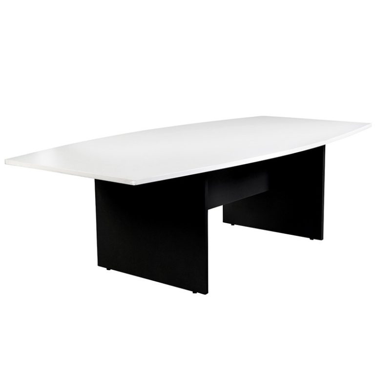 Edge Boat Shape Meeting Table 2400mm x 1200mm 1 768x768
