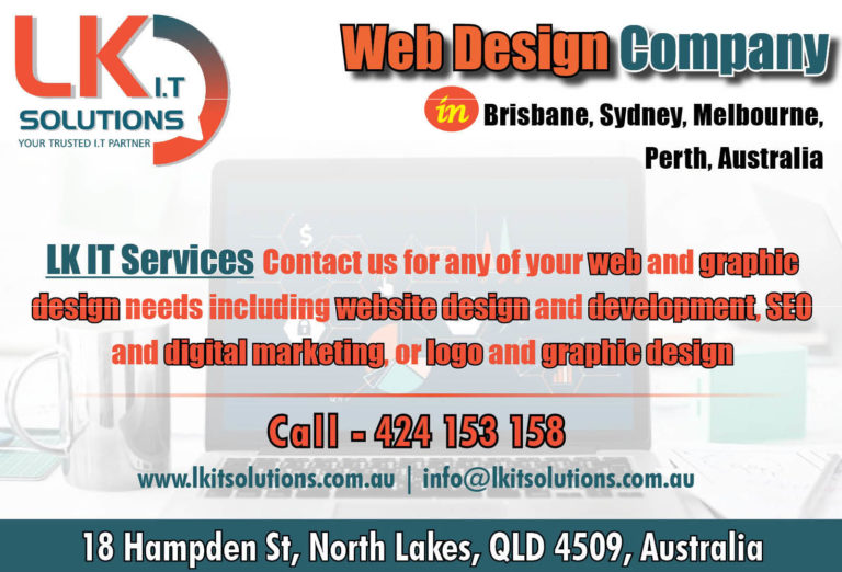 Web Design Company Brisbane Sydney Melbourne Perth Australia 768x522