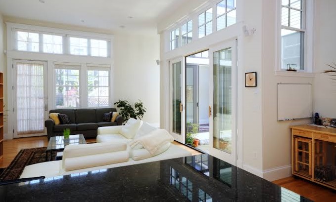 sliding pation door