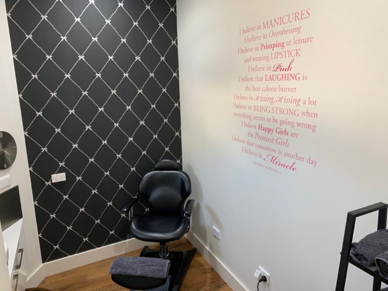 Pedicure Room The Little Beauty Salon Paynesville 768x576