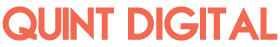 quint digital text logo