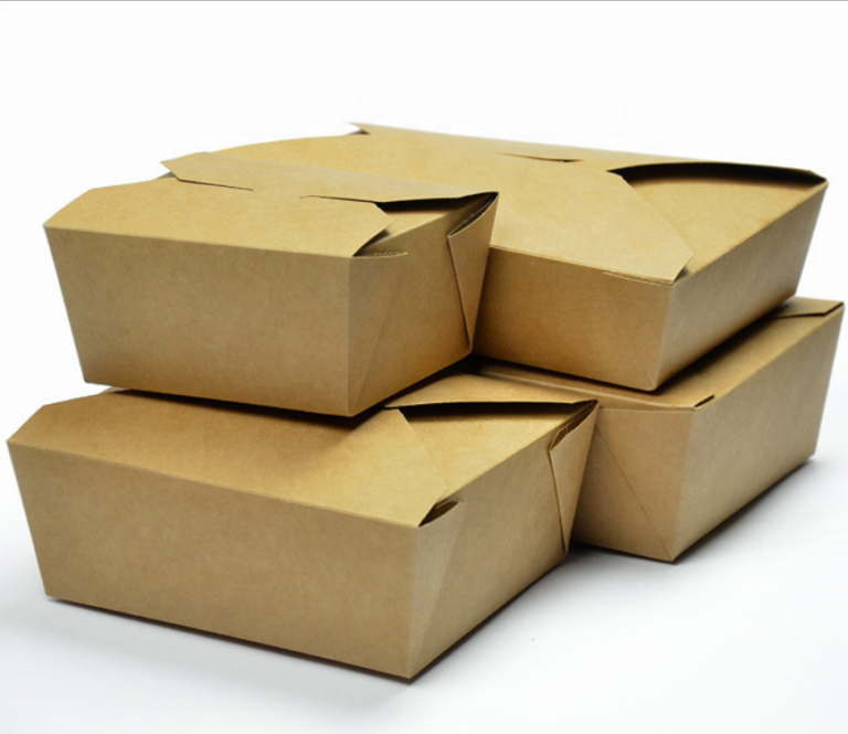 Food Grade Paper Takeaway Container For Fast 768x665