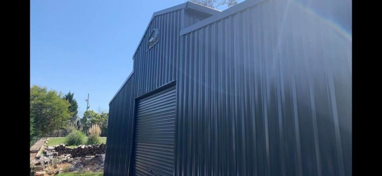 colorbond shed green to iverstone 2 768x354