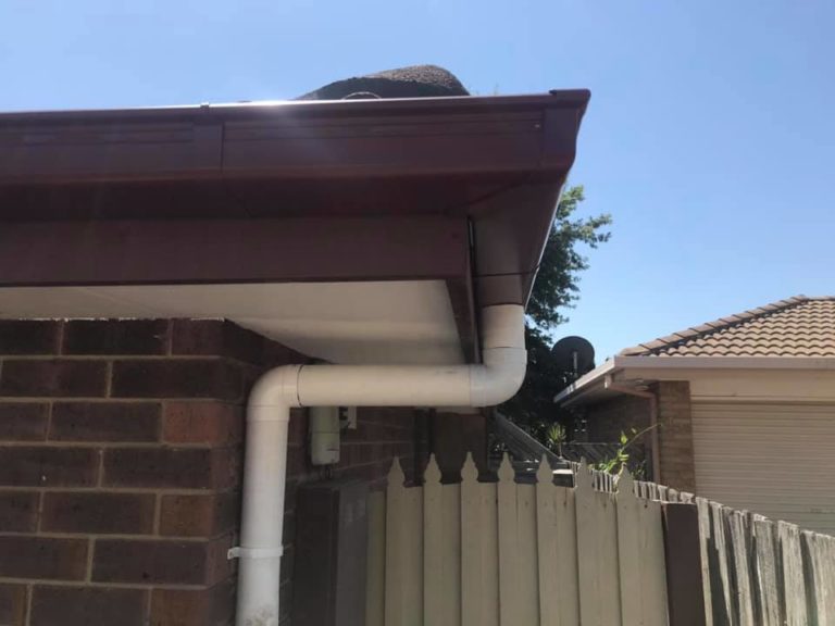 new slotted gutter and rebedding 2 768x576