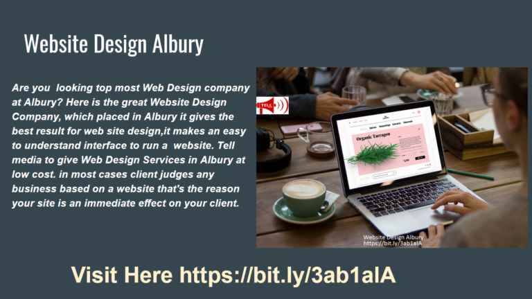 Website Design Albury 768x432