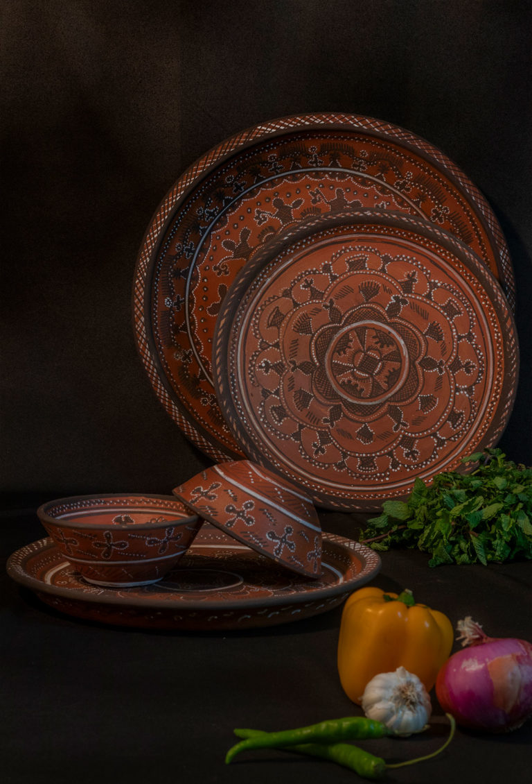 Hand Painted Dinner Set 768x1130