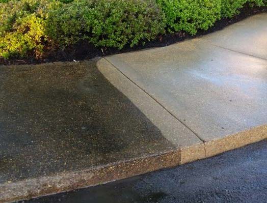 High Pressure Concrete Cleaning 1 min