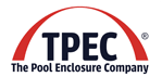 the pool enclosure company logo