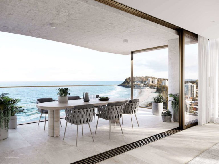 1. Natura Apartments for sale Burleigh Heads BALCONY 768x576