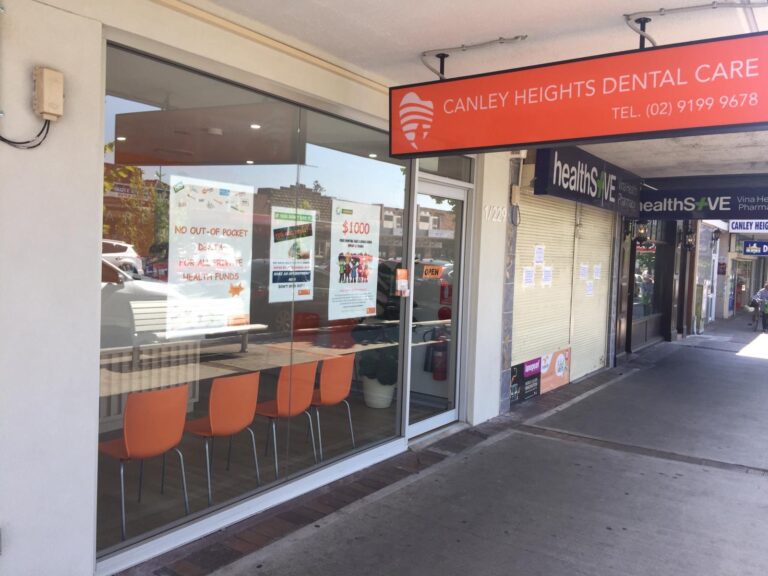 Canley Heights Dental Care dentist Canley Heights Dental Clinic Exterior 768x576