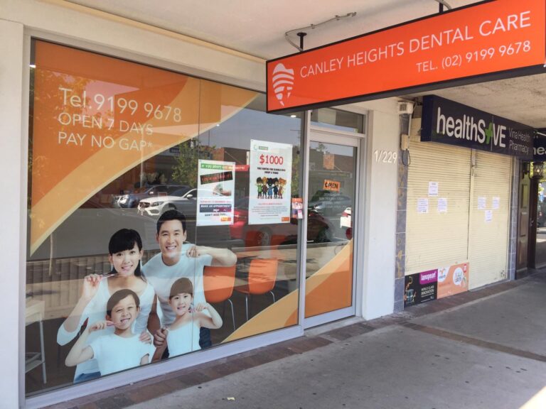 Canley Heights Dental Care dentist Canley Heights Exterior  768x576