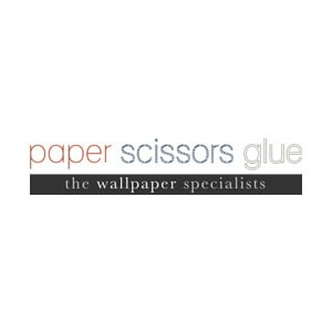 Paper Scissors Glue logo