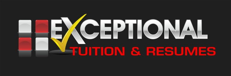 Exceptional Tuition and Resumes Logo compressor 768x253