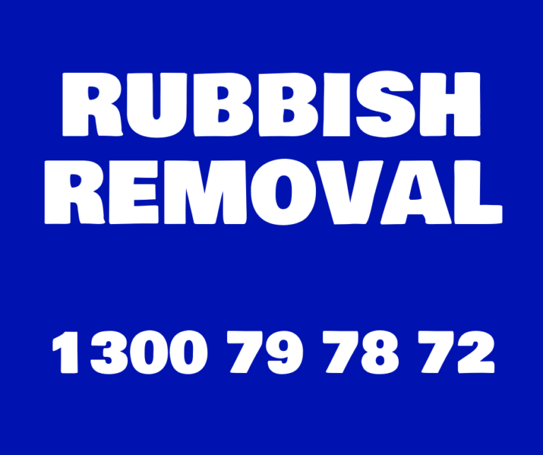 RUBBISH REMOVAL 768x644