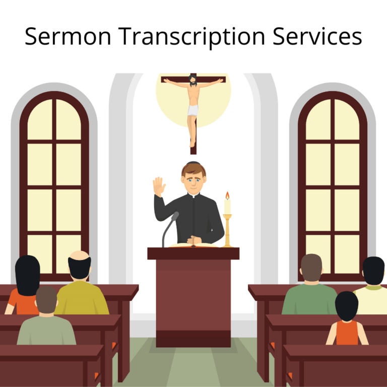 Sermon Transcription Services 768x768