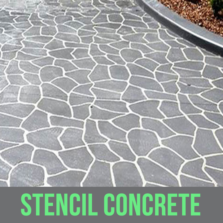 Stencil Concrete Stencil Concrete