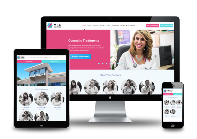 Medical Clinic Web Designer 1 768x542