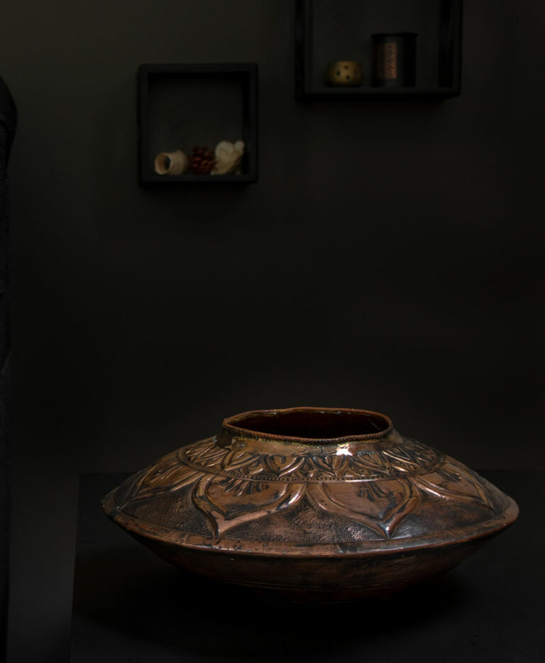 copper embossed kalasha vase 768x934