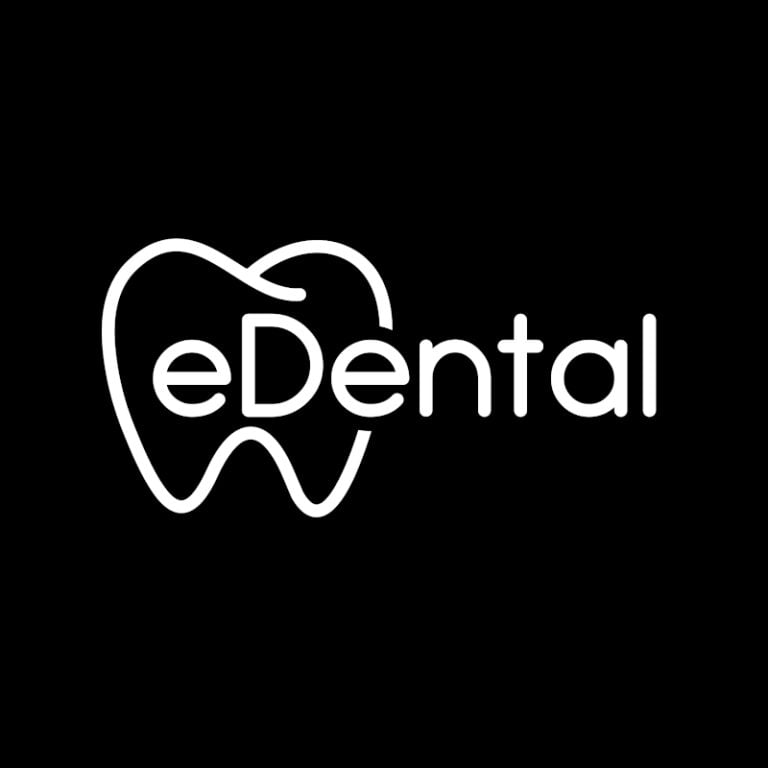 eDental Black logo 768x768