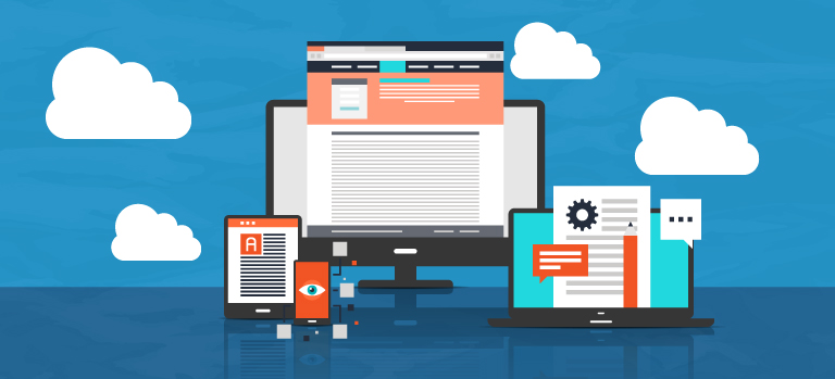 service image website content