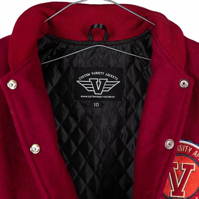 Banner Varsity Jacket Product Page