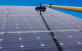 Solar panel clean