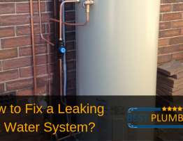 leaking hot water system