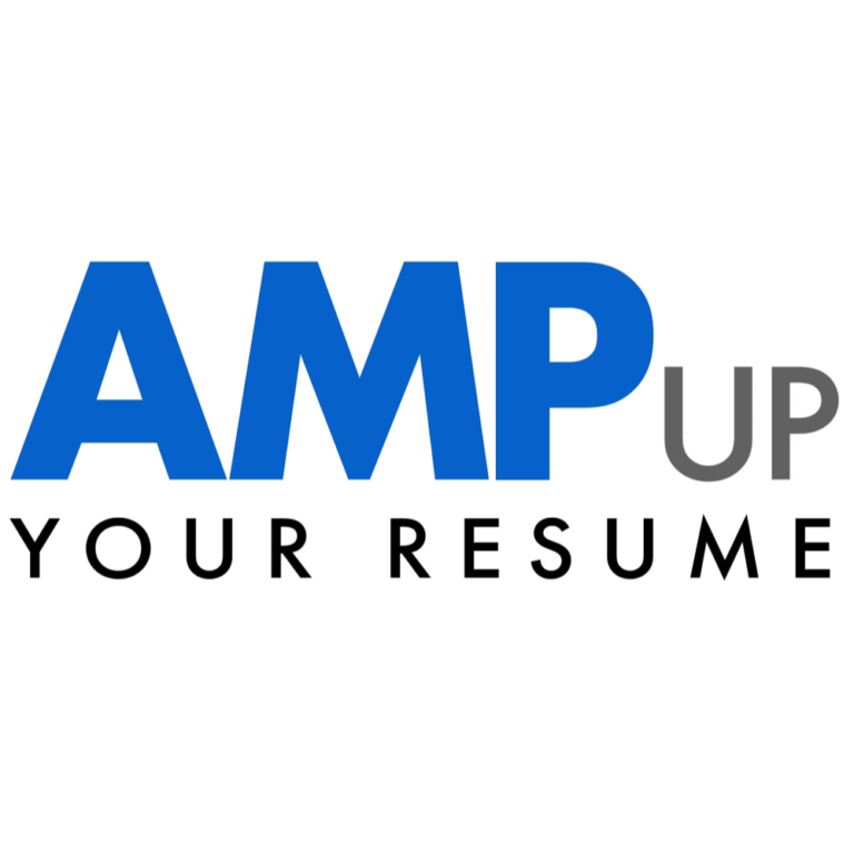 Amp Up Your Resume Logo Transparent 768x768