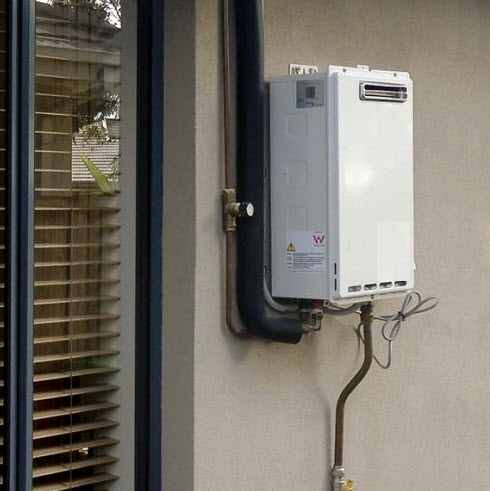 gas hot water system