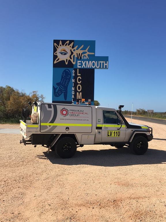 mining contractor exmouth sign