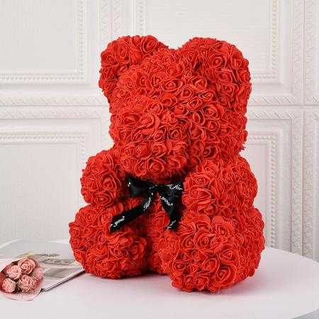 Everlasting Red Rose Bear