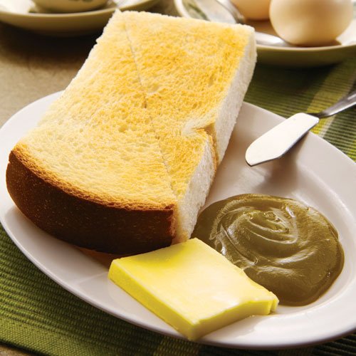 B02 Hainan Toasted Bread with Butter Kaya