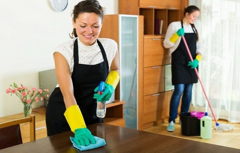 cleaning a house 768x490