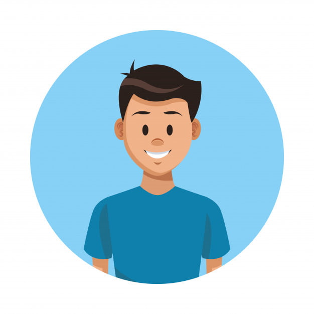 man profile cartoon 18591 58482