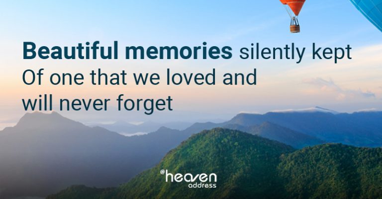 Beautiful memories silently kept of one that we loved and will never forget. 768x401