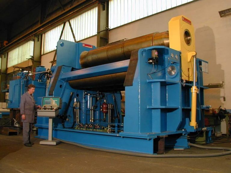 Haeusler 4 roll Plate Bending Machine No. 2129 768x576