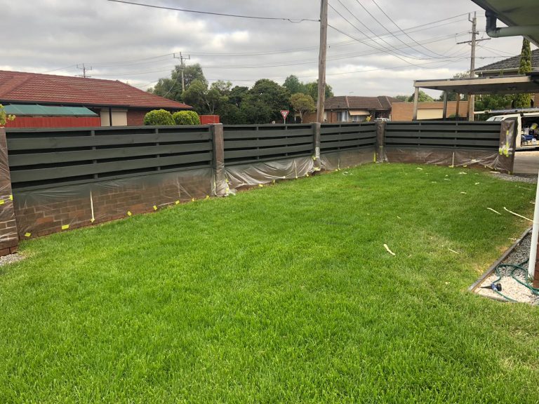 Completed a fence painting job in Melbourne 768x576