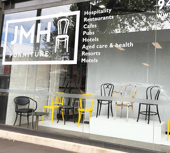 JMH Wholesale Furniture Melbourne Showroom